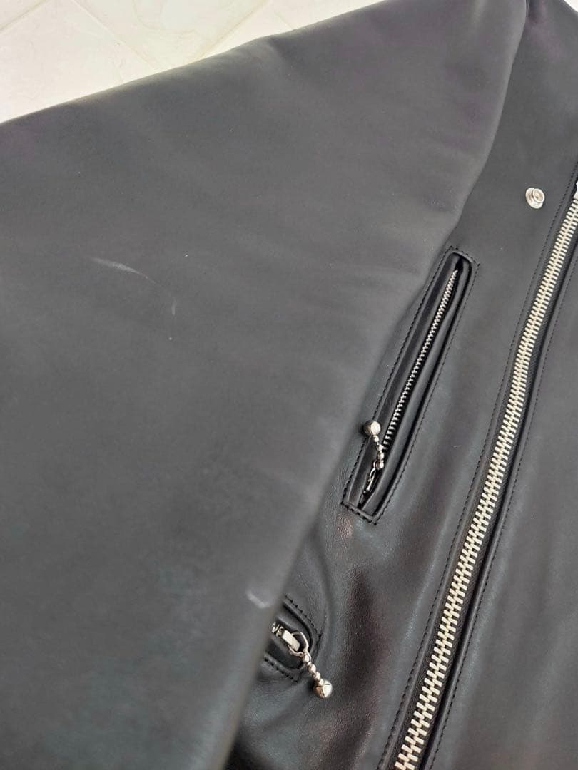 666 ダブルライダースジャケット 40 日本製