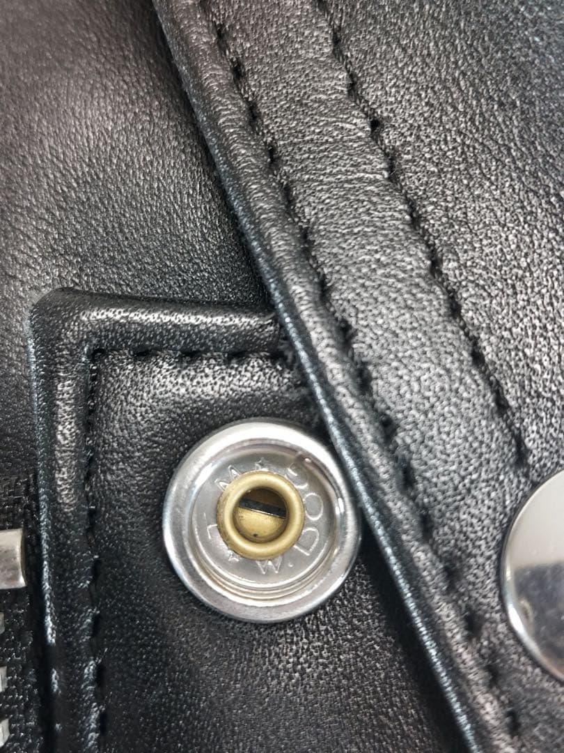 666 ダブルライダースジャケット 40 日本製