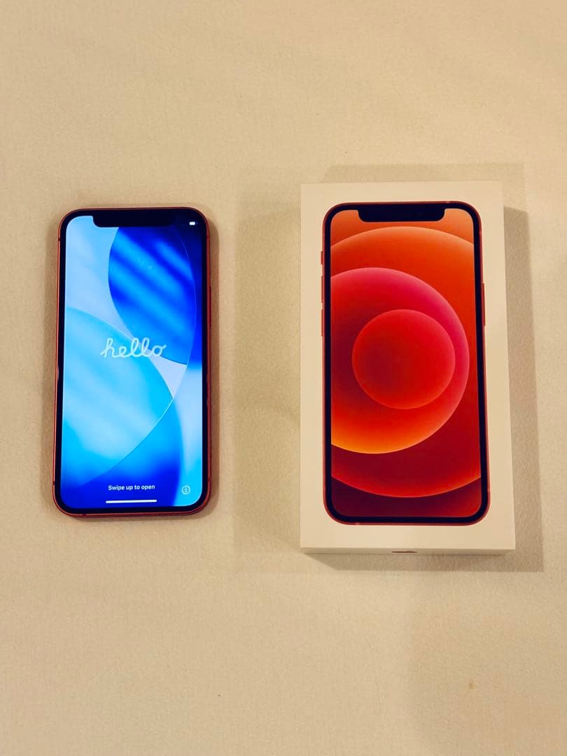 スマートフォン本体 iPhone 12 mini (PRODUCT(RED)) 128GB