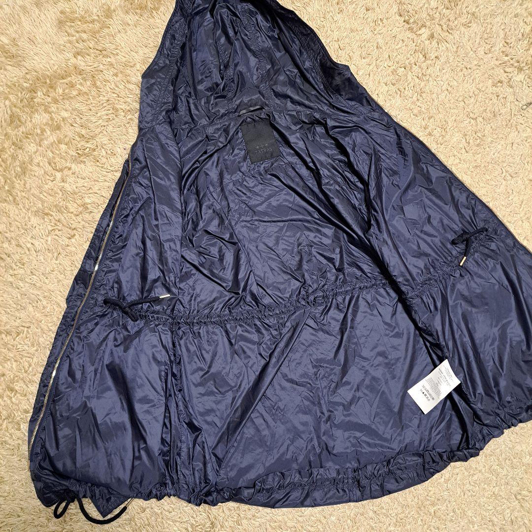 タトラス　ナイロンジャケット　lta9bm4533　ネイビー モッズコート　薄手