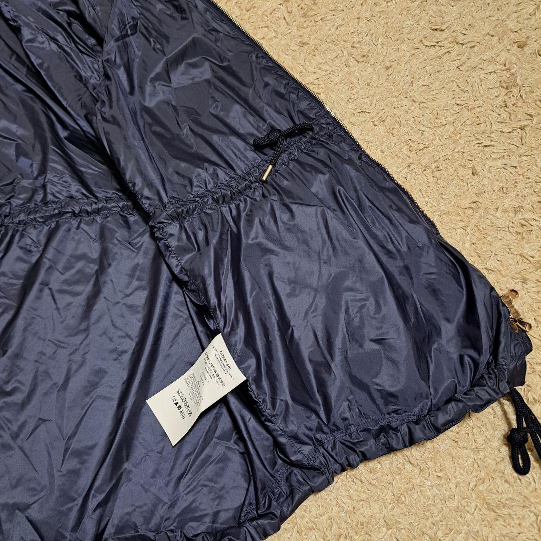 タトラス　ナイロンジャケット　lta9bm4533　ネイビー モッズコート　薄手