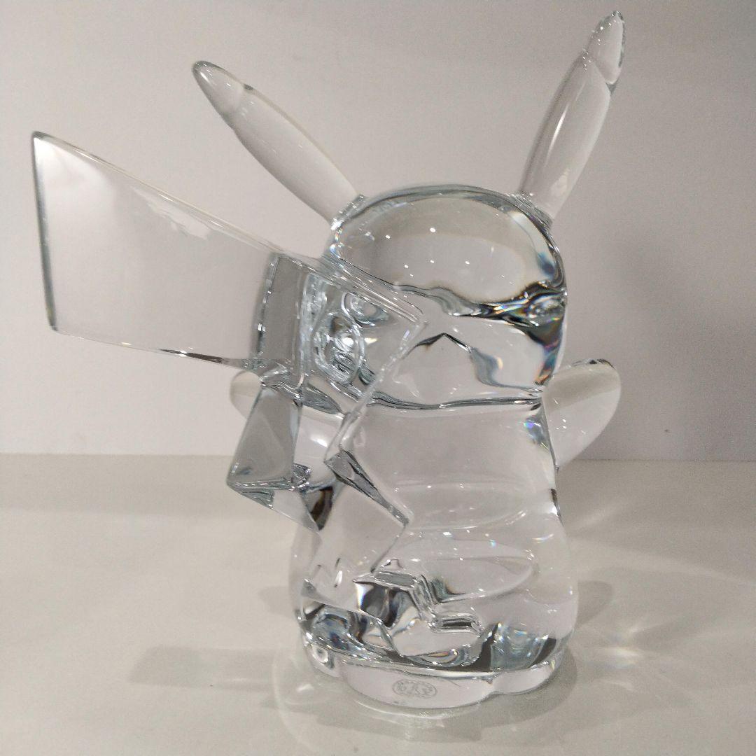 w370 Baccarat バカラ ポケモン ピカチュウ クリスタル 置物　G
