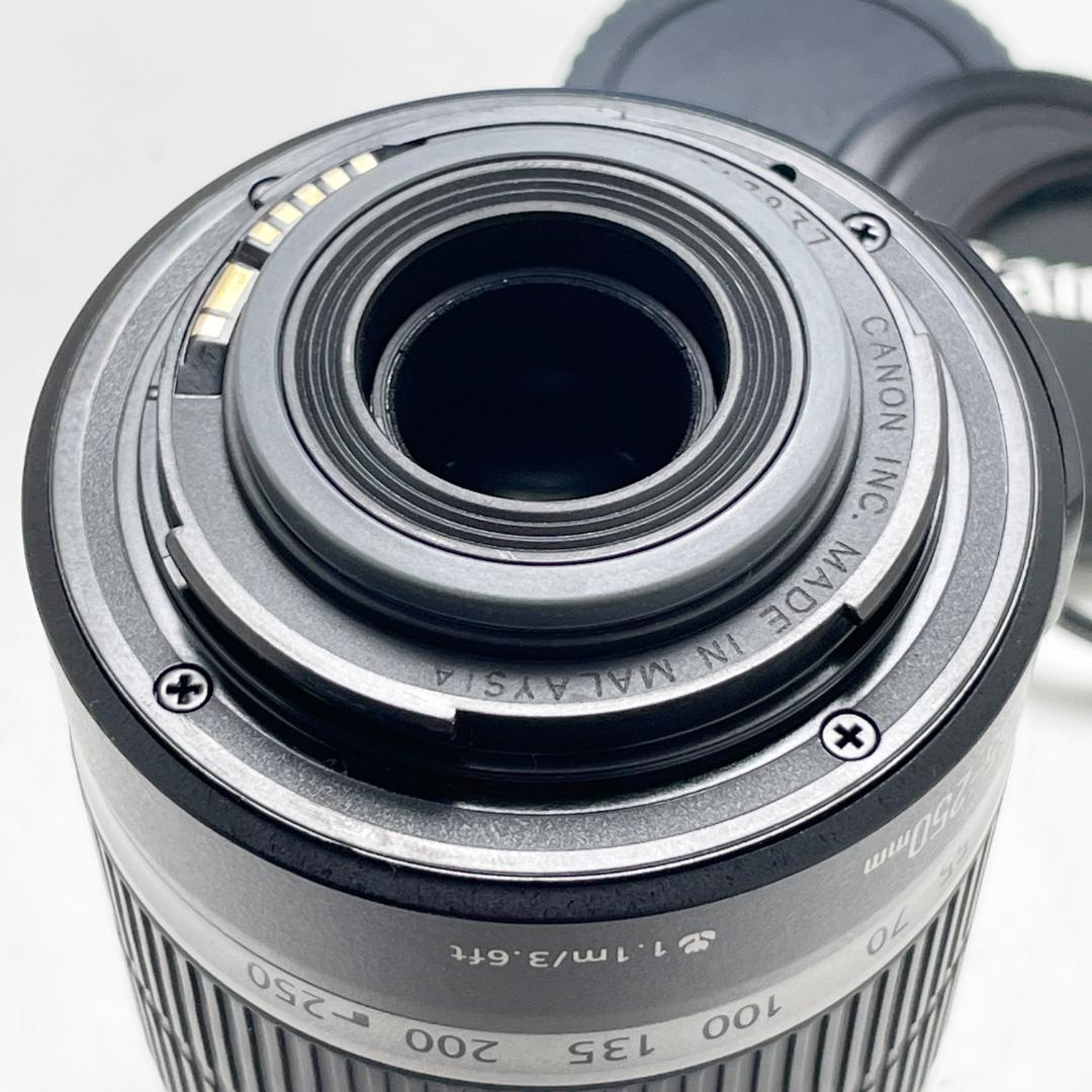 美品 キャノンEFS 18-55mm,55-250mm IS セット
