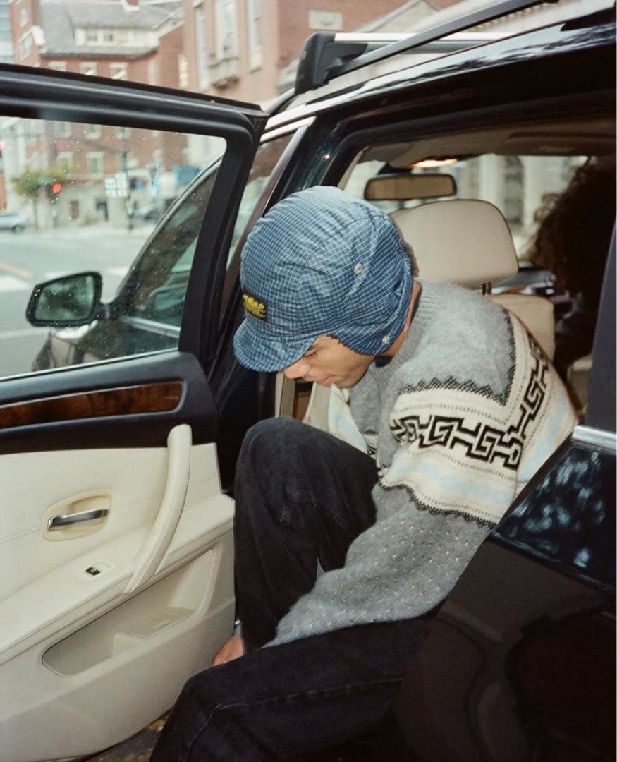 【美品】Sexhippies mountain cap グレー フライトキャップ