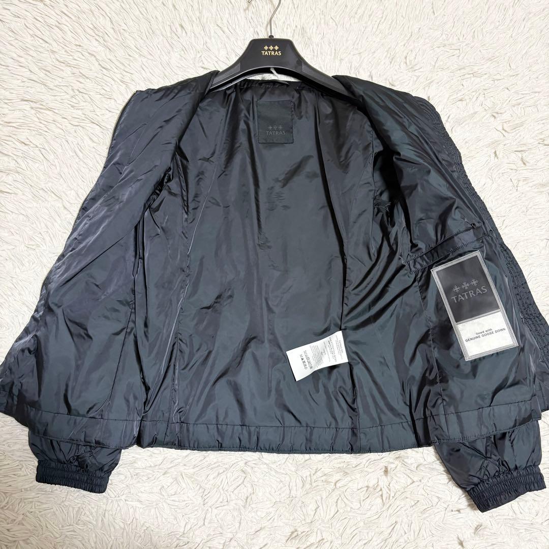 極美品✨TATRAS CERCIDIA ダウンジャケット キルティング 黒 03