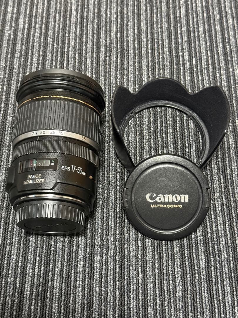 EF-S17-55mm F2.8 IS USM フィルター フード付き