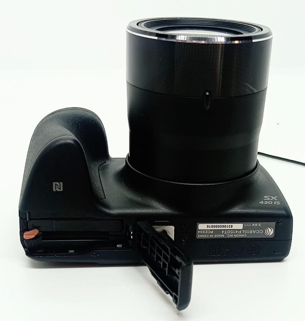 Canon PowerShot SX430 Is 20MP 黒デジカメ充電器付き