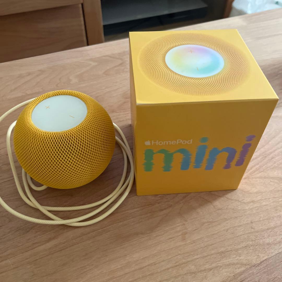 Apple Pod mini イエロー