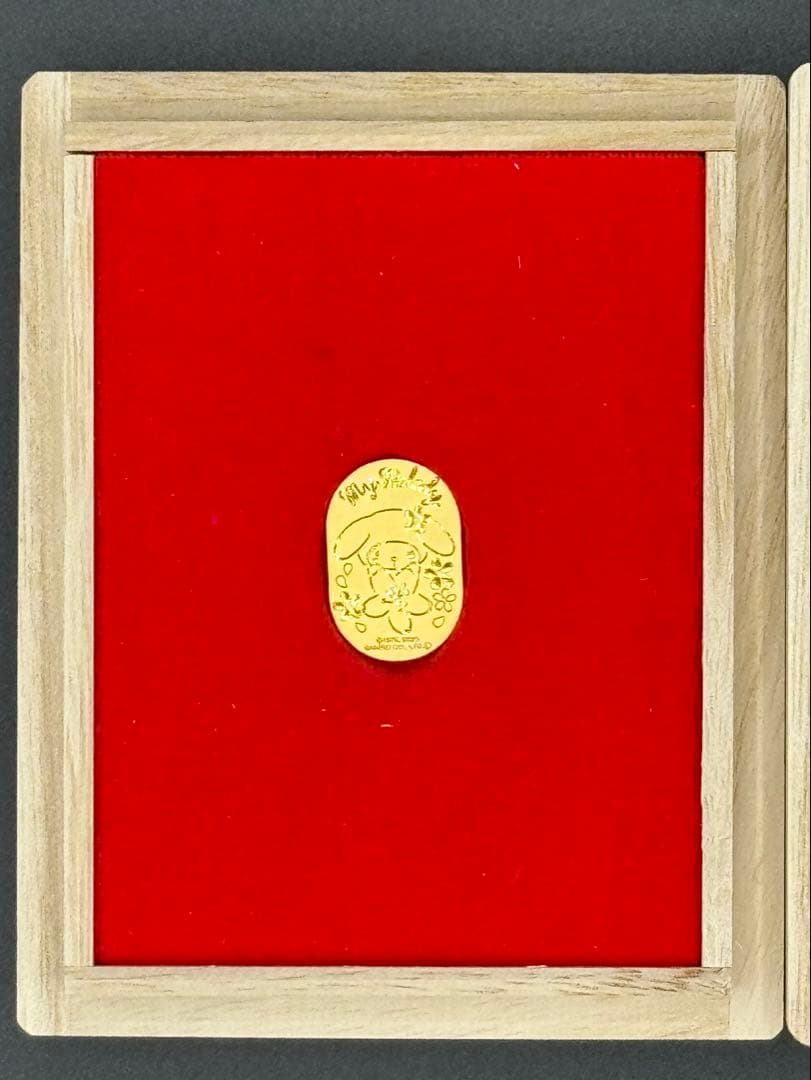 My Melody & Kuromi 純金小判 3グラム ライセンス品