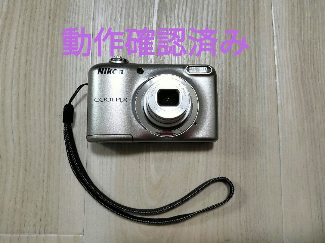 動作確認済み★美品★Nikon COOLPIX A10 シルバー