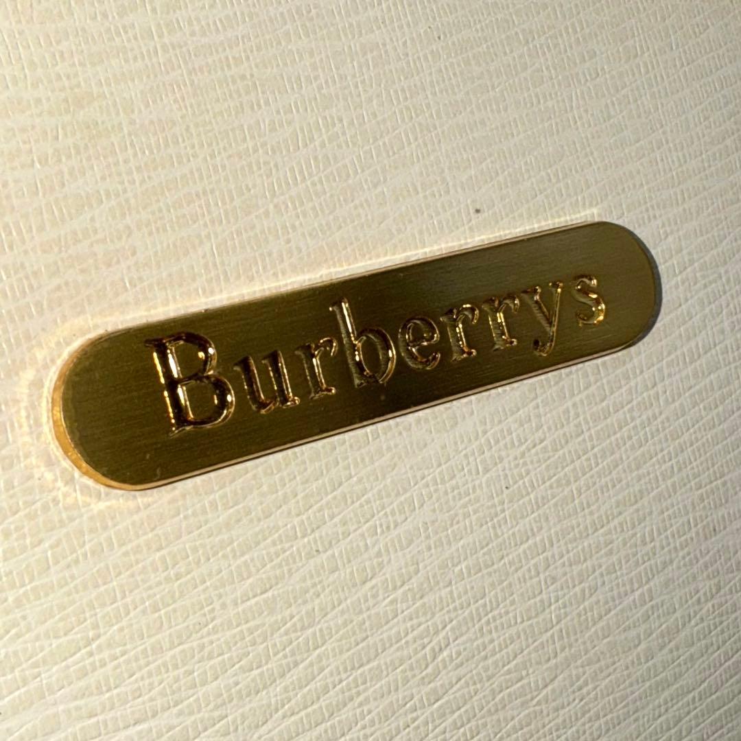 ✨美品✨Burberrys バーバリーズ 2WAY ブリーフケース アイボリー