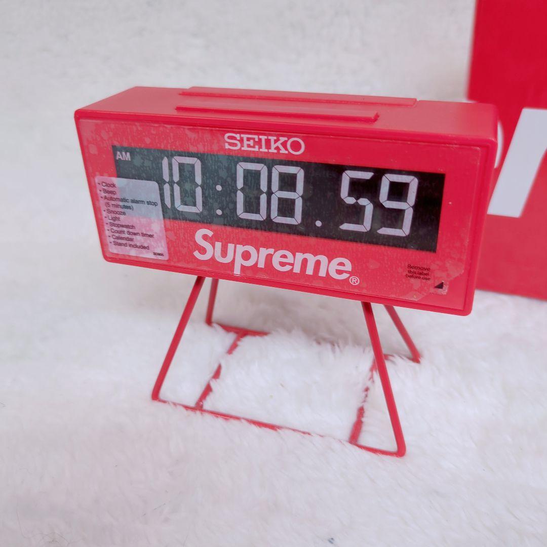 Supreme × Seiko Marathon Clock 置き時計