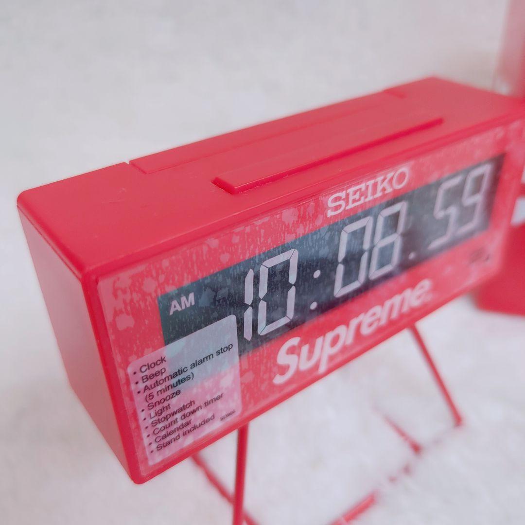Supreme × Seiko Marathon Clock 置き時計