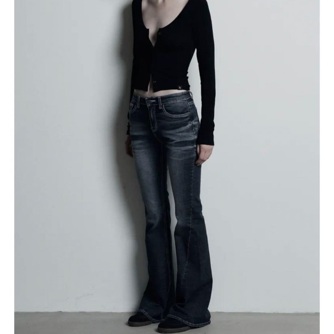 新品　SYNERJYN CAT WASHING DENIM PANTS L