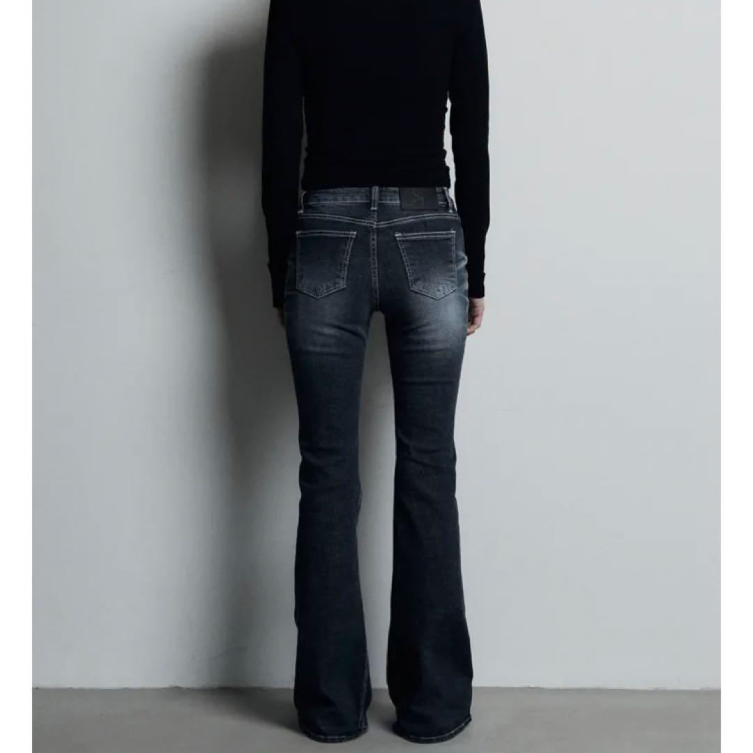 新品　SYNERJYN CAT WASHING DENIM PANTS L