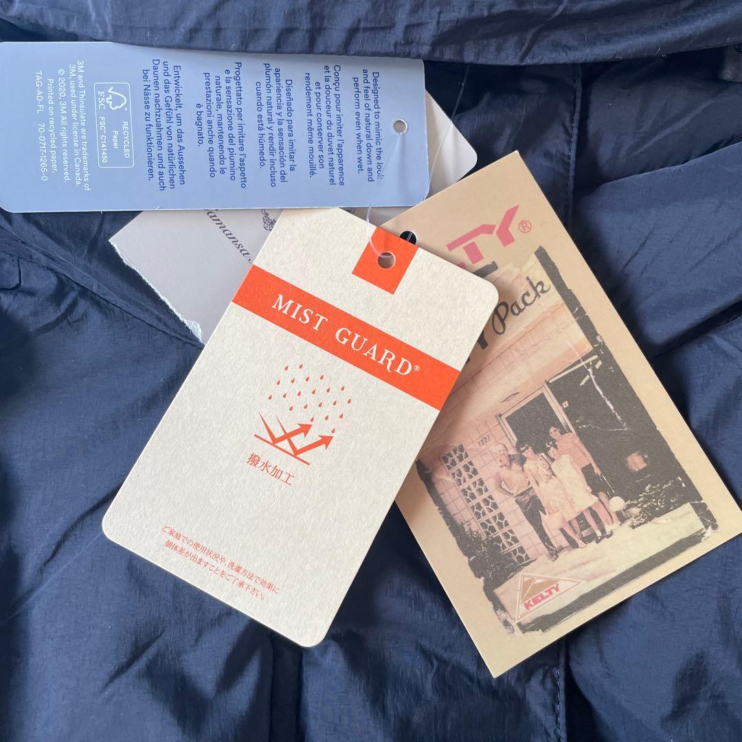 未使用　KELTY×Samansa Mos2 インサレーションミドルコート　黒