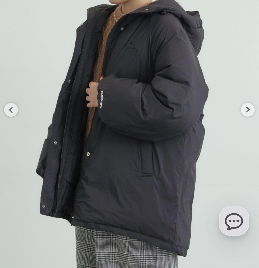 未使用　KELTY×Samansa Mos2 インサレーションミドルコート　黒