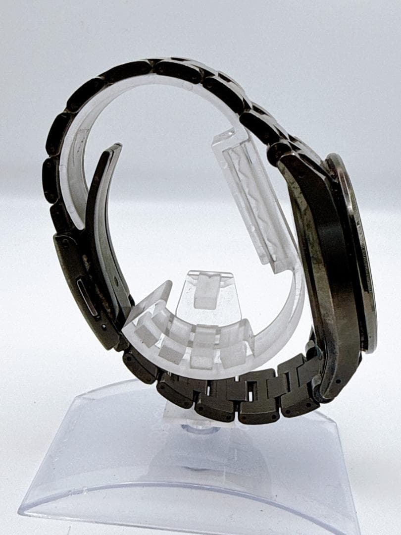 CITIZEN エコドライブ H610 電波ソーラー 動作品 メンズ腕時計