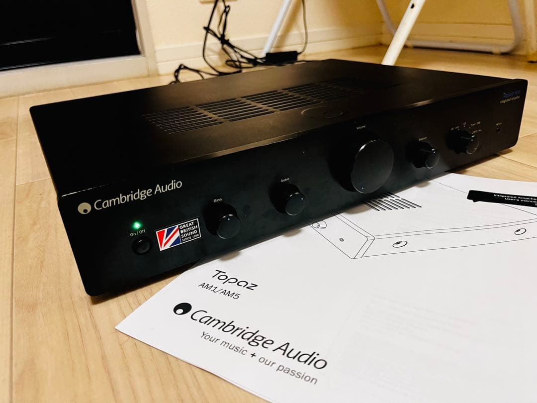 Topaz AM5 プリメインアンプ