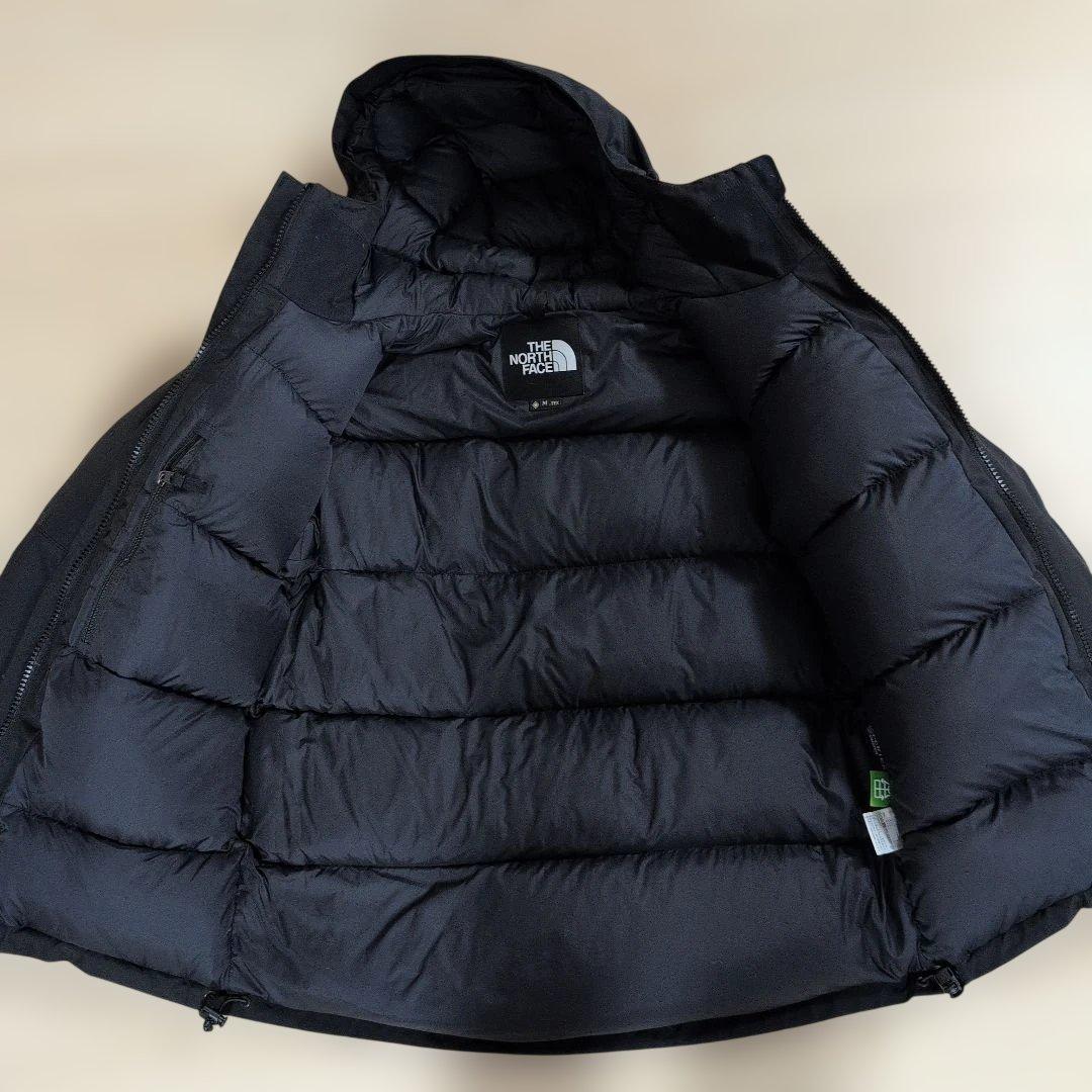 クリーニング済　ノースフェイス　マウンテンダウンジャケット ブラックM