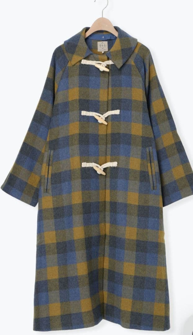 新品タグ付 Samansa Mos2 タスマニアウール 2WAY襟ロングコート