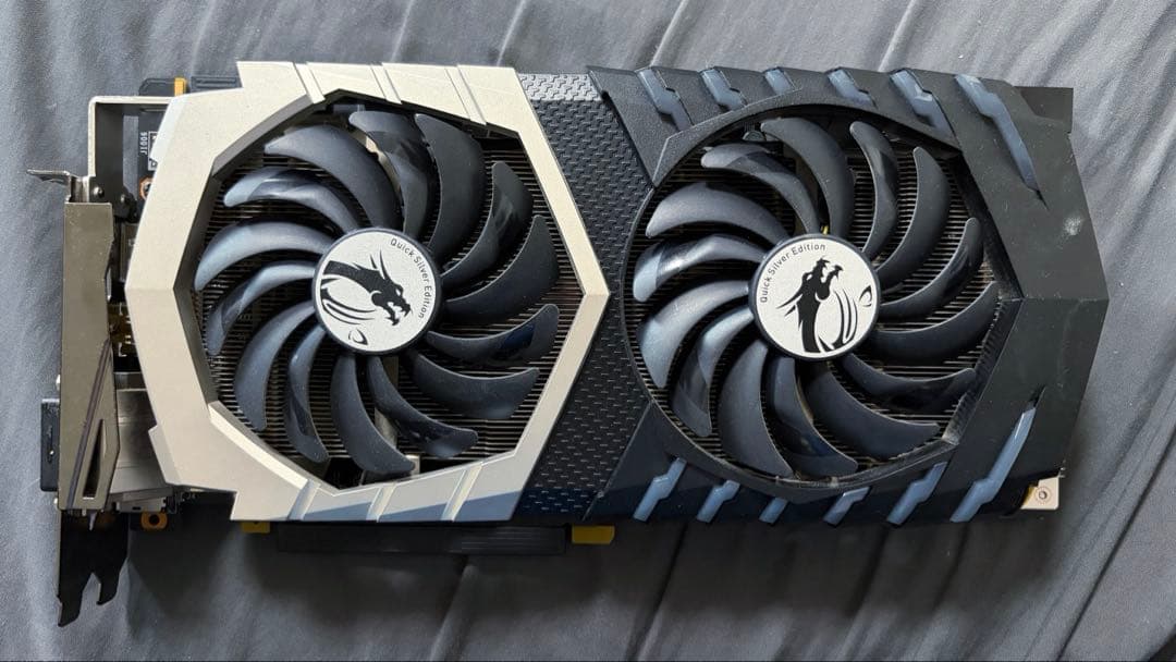 グラフィックボード・グラボ・ビデオカード MSI GTX1070 QUICK SILVER 8G OC