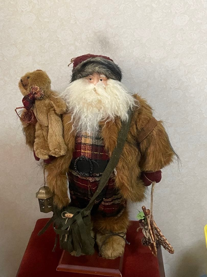 よ*ー様 大きいサンタクロース　人形 クリスマス テディベア