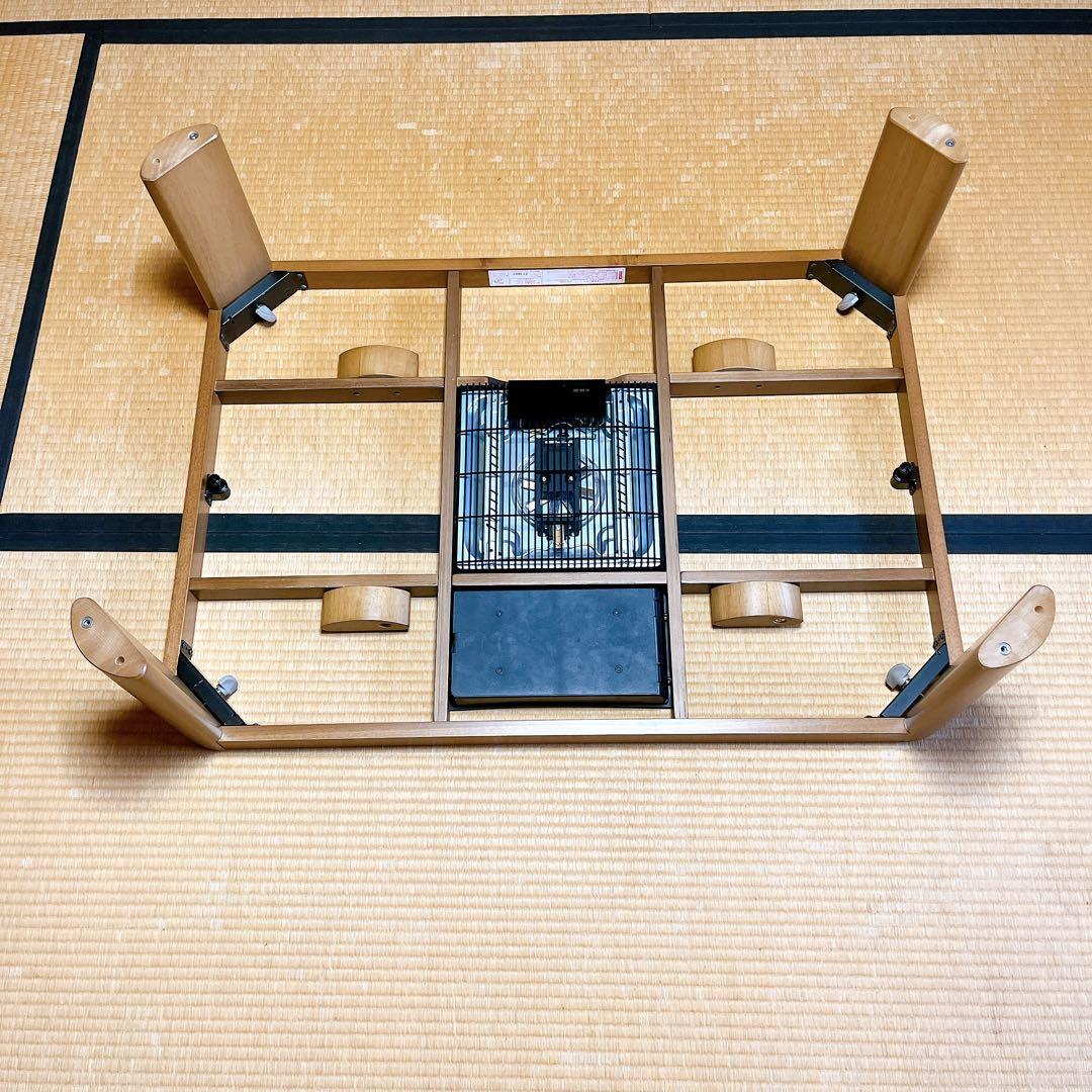 コイズミ家具調コタツ 105×75 2020年製 KTR-3385