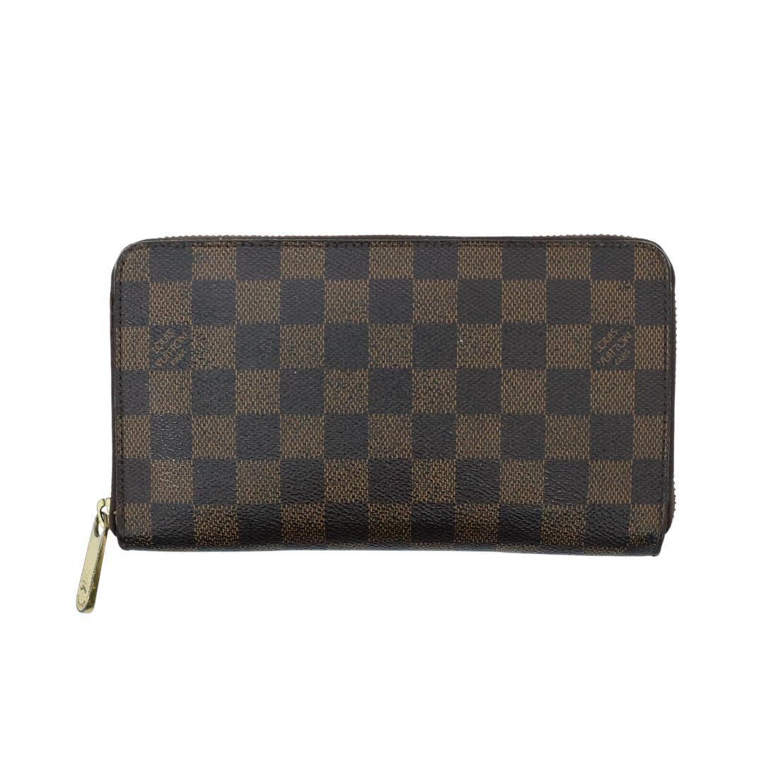 美品 ルイヴィトン ダミエ 長財布 ジッピー オーガナイザー N60003