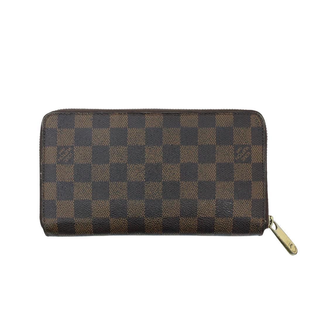 美品 ルイヴィトン ダミエ 長財布 ジッピー オーガナイザー N60003