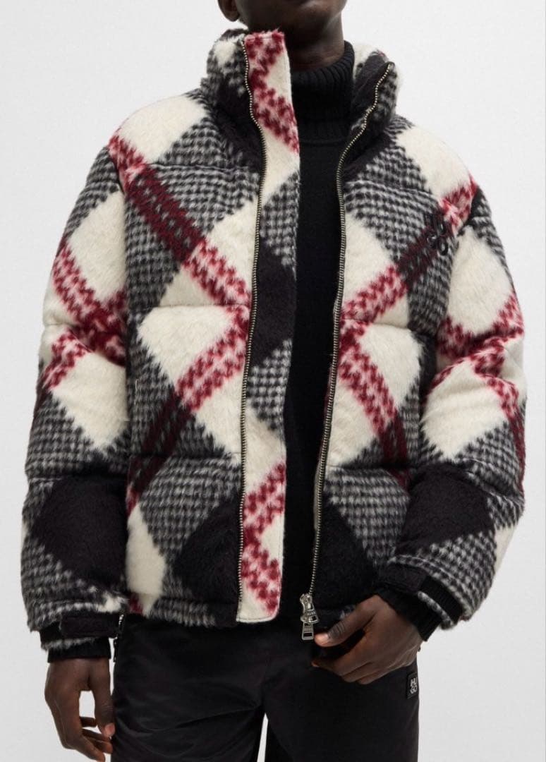 【んんぽちゃん様】HugoBoss ウール混パファージャケット完売品