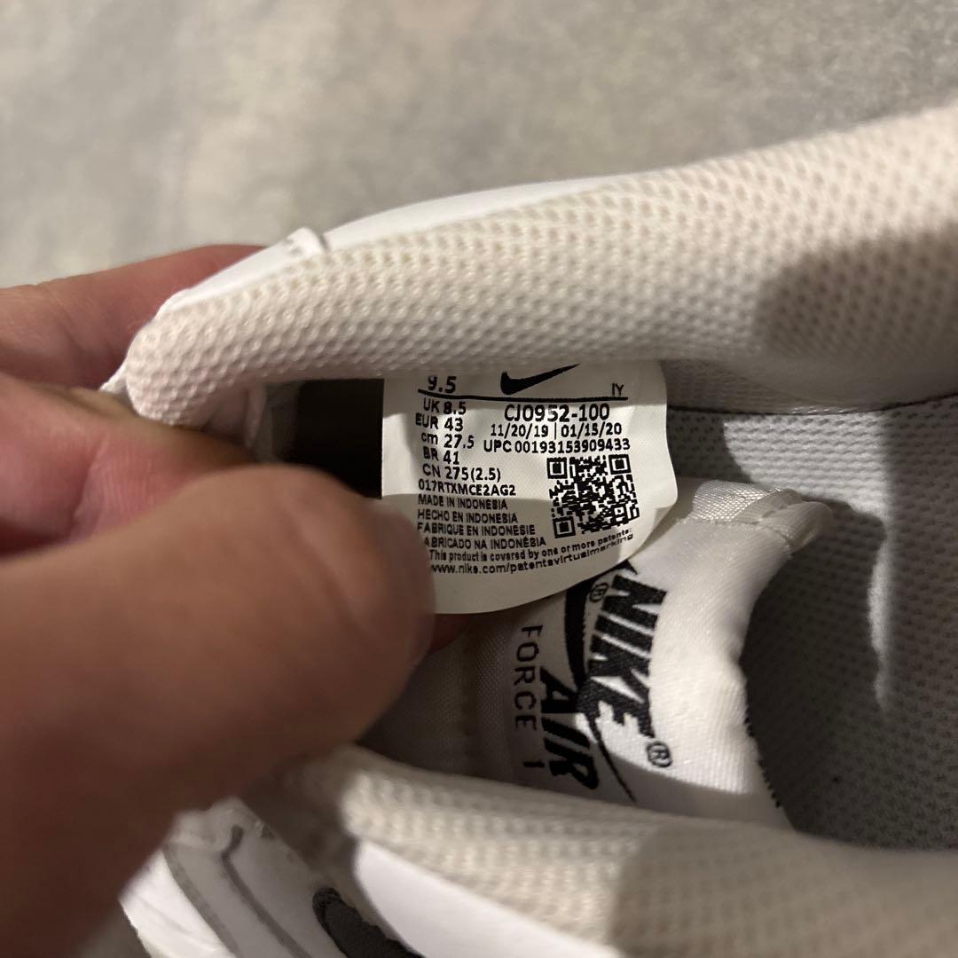 Nike air force1 白黒