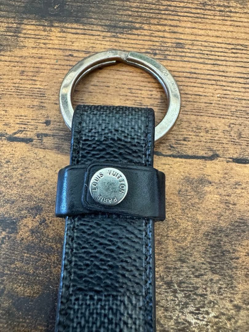 【正規品】ルイヴィトン LV ドラゴンヌ　ダミエ 　キーホルダー　【美品】