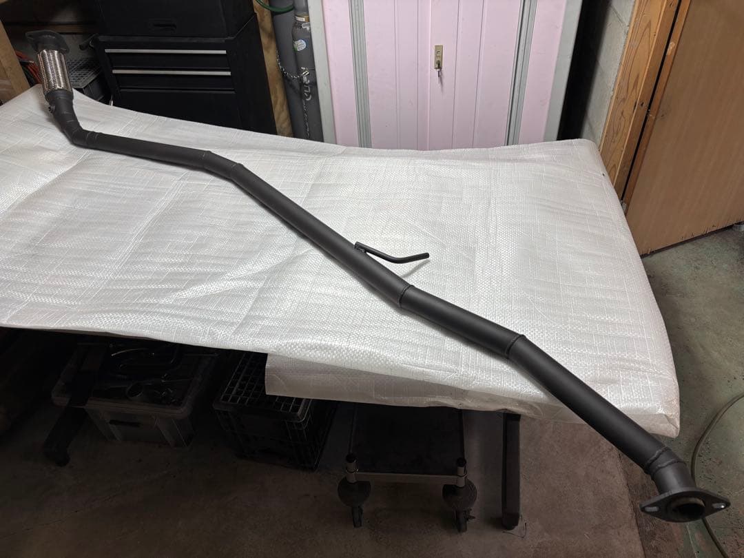 80系ハリアー！ハイブリッド中間ストレート！爆音！