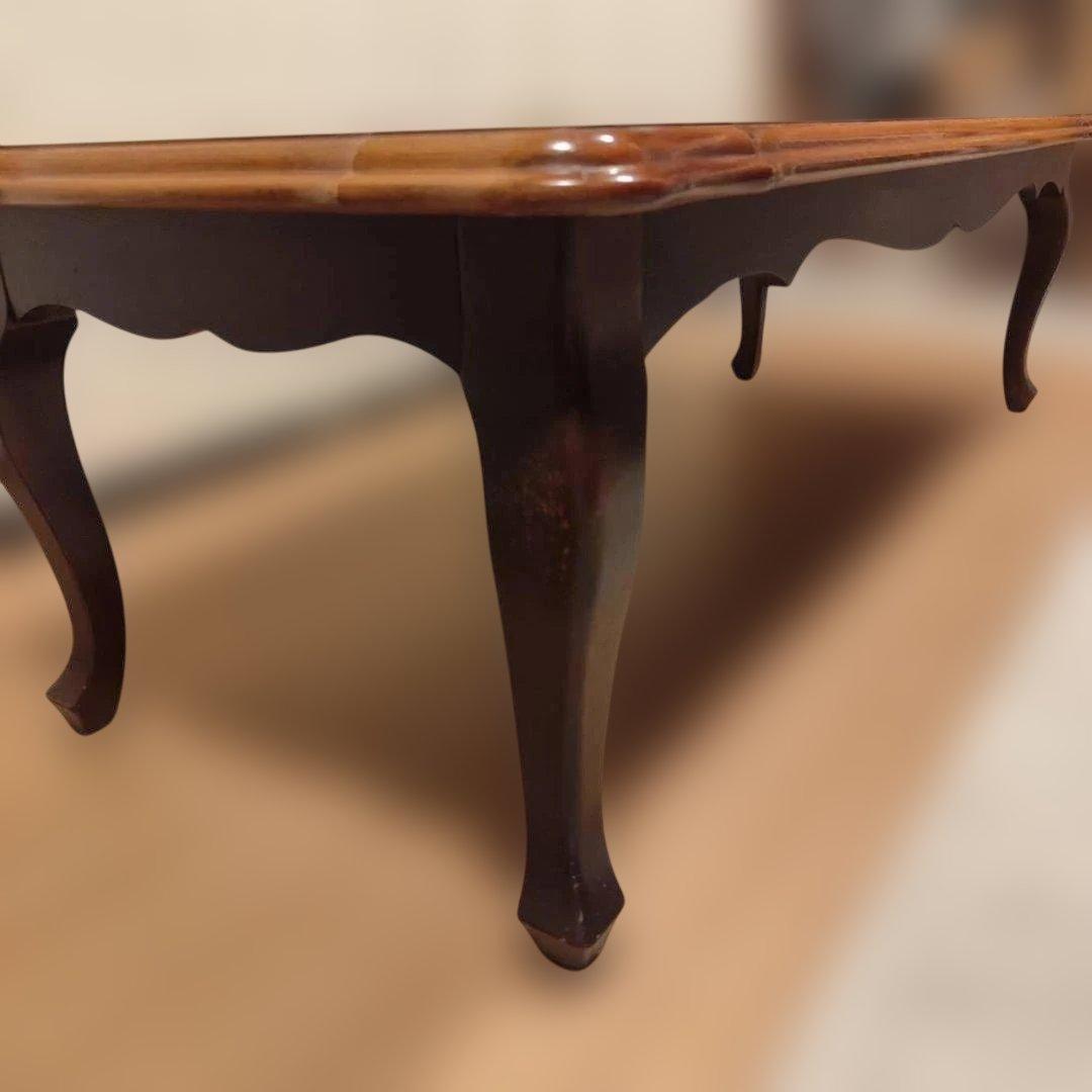 優雅な猫脚 センターテーブル エレガント クラシック ロココ調 ローテーブル