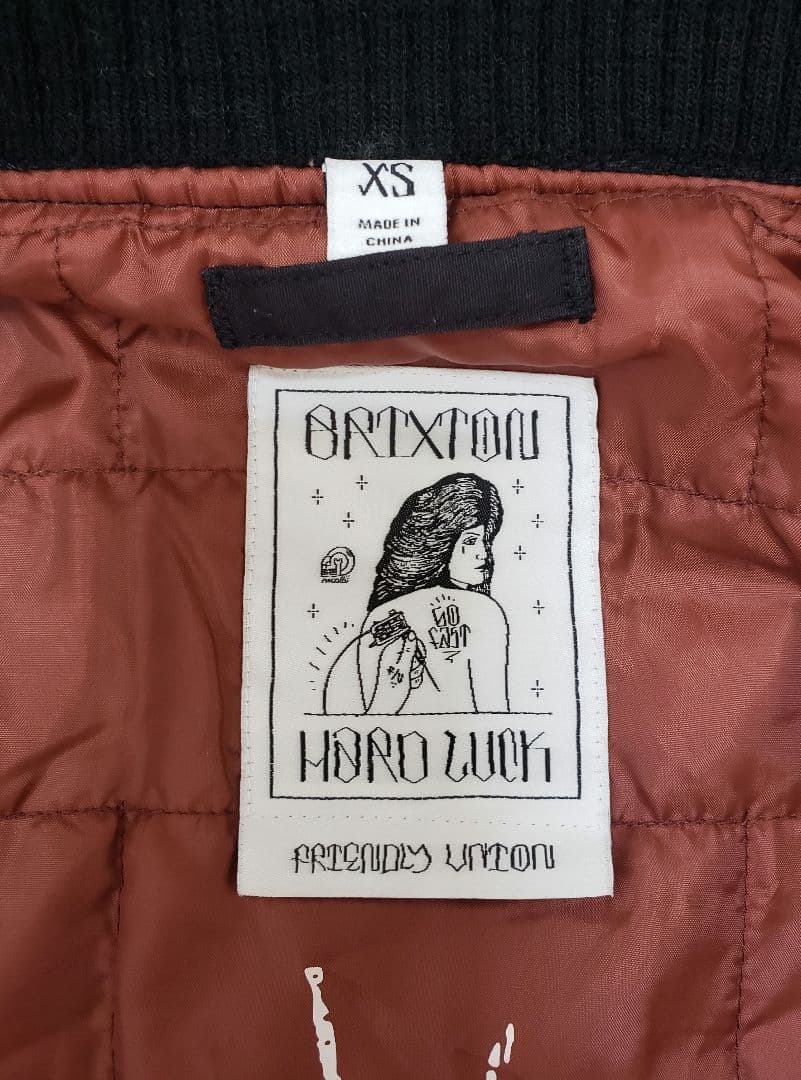 Brixton × Hard Luck ダービージャケット XS　ブリクストン