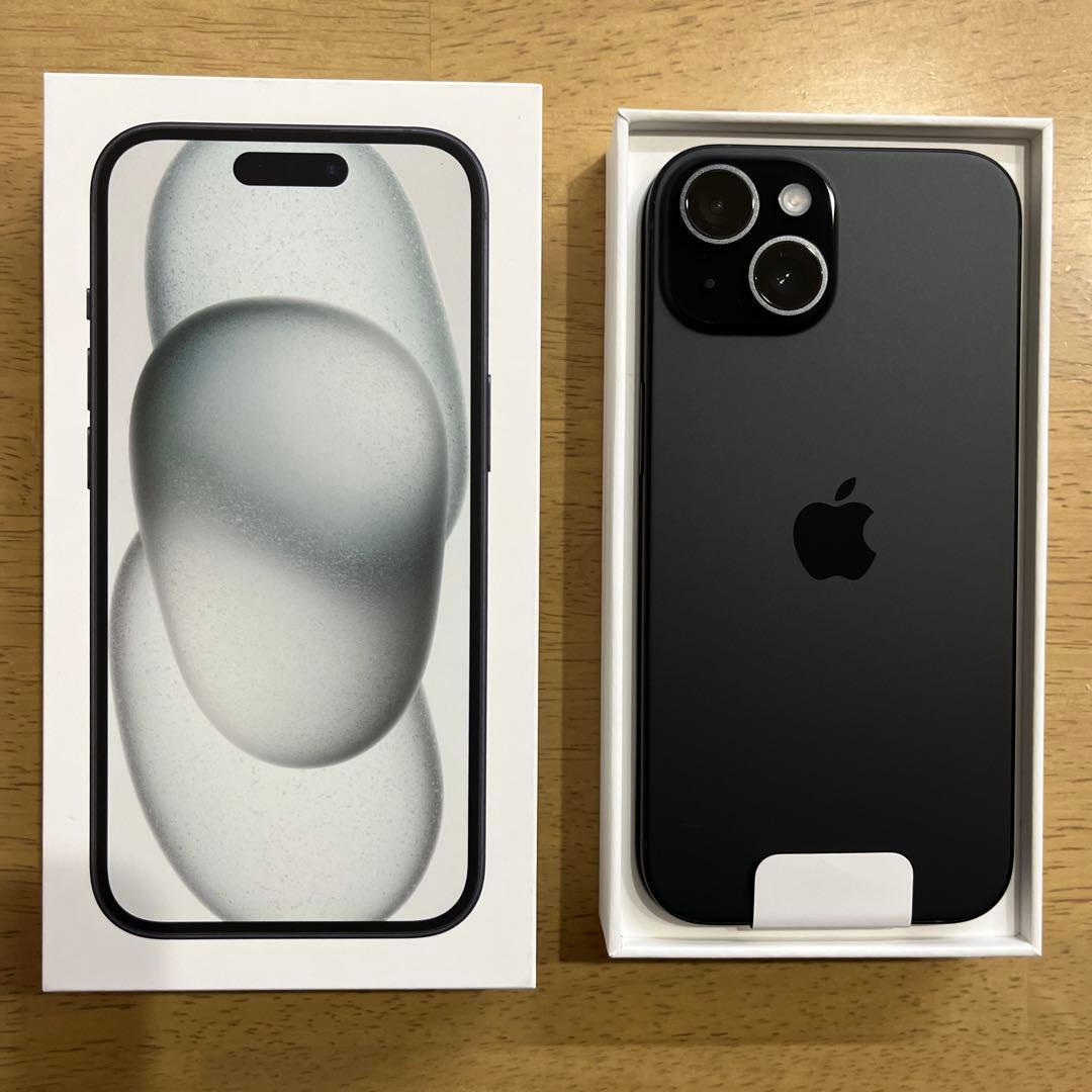 Apple iPhone 15 128GB ブラック 新品未使用