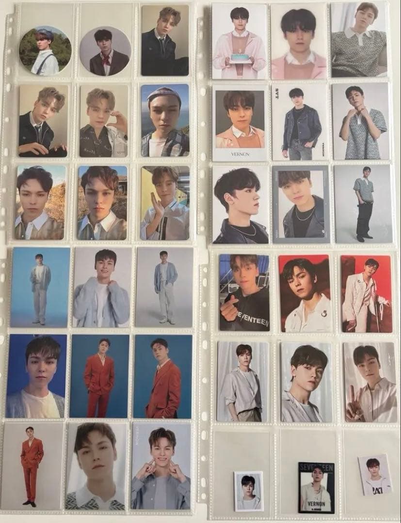 SEVENTEEN VERNON バーノン　トレカ　カード　他　大量　引退品