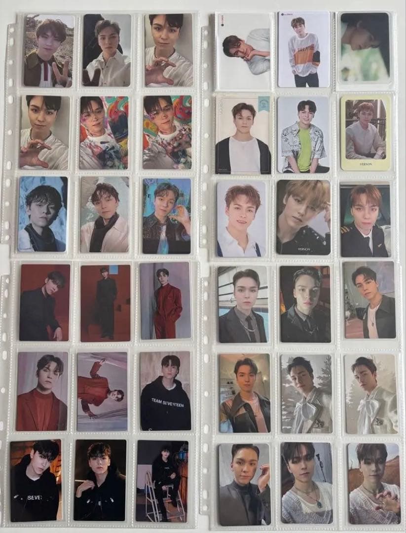 SEVENTEEN VERNON バーノン　トレカ　カード　他　大量　引退品