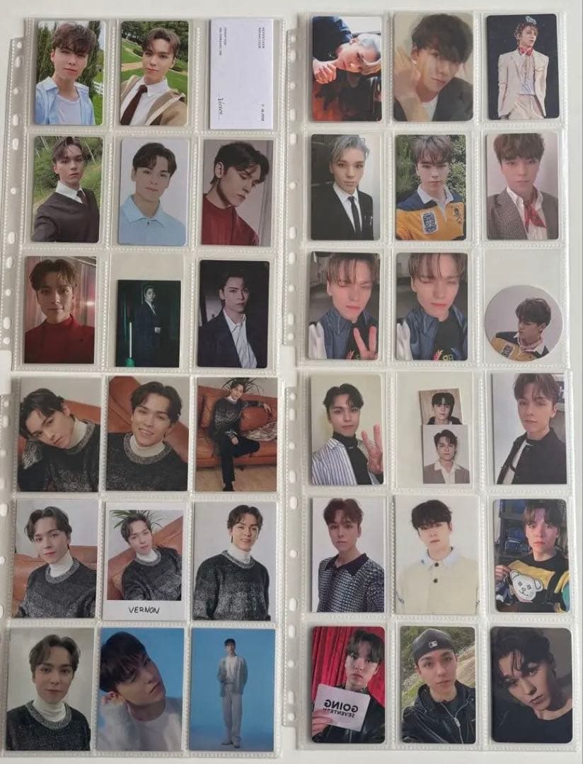 SEVENTEEN VERNON バーノン　トレカ　カード　他　大量　引退品