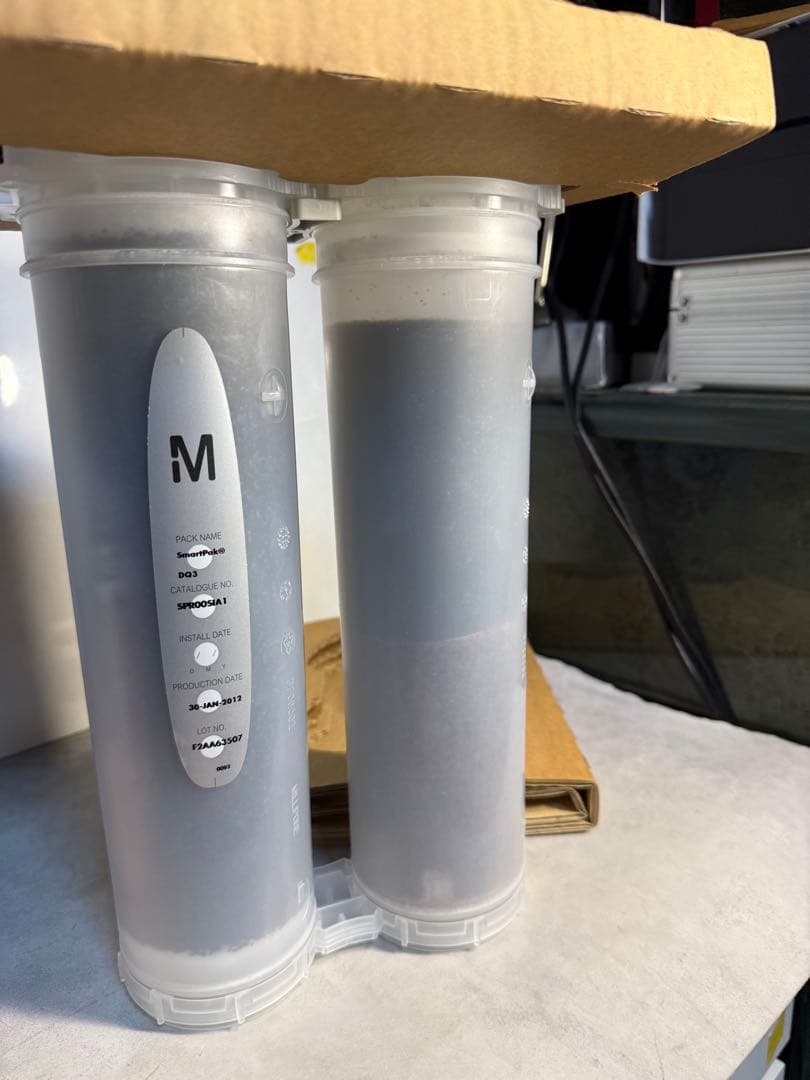 未使用 Millipore SmartPak DQ3 純水装置用カートリッジ