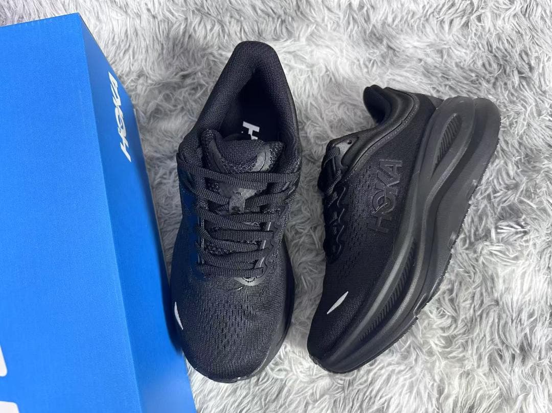 HOKA ONE ONE BONDI9 ボンダイ9 スニーカー ブラック27.5