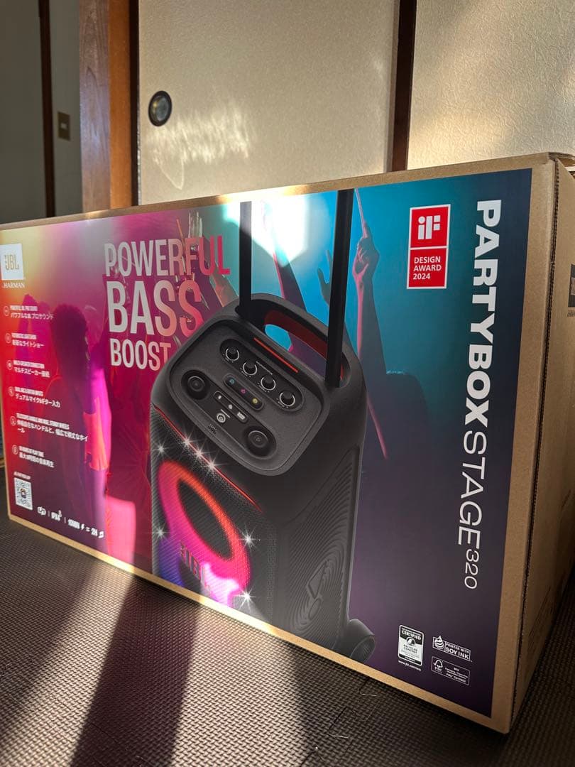 JBL PARTYBOX STAGE 320 ワイヤレススピーカー