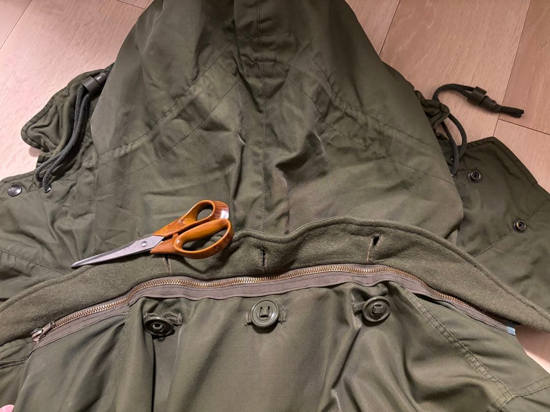 最終値下げ　カナダ軍 実物 ECWパーカー フルセット 1974年