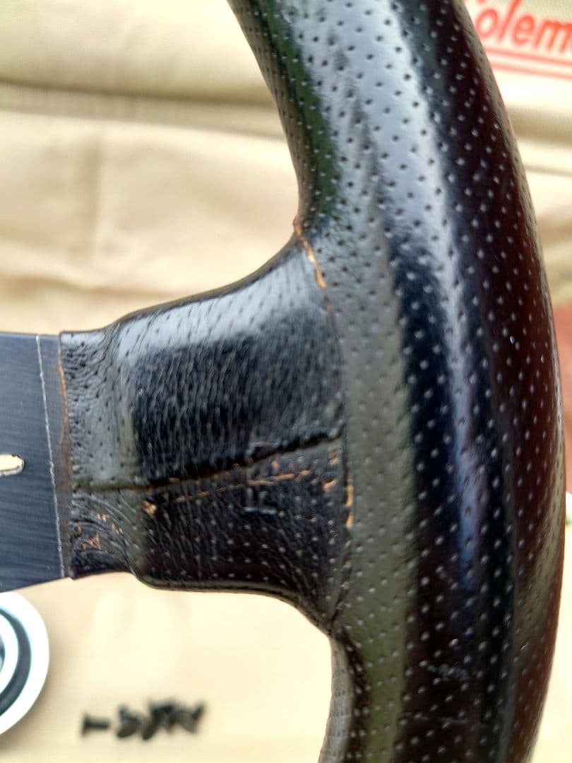 当時物 本物ナルディ ラリー 35Φ ディープコーン ステアリング FET刻印