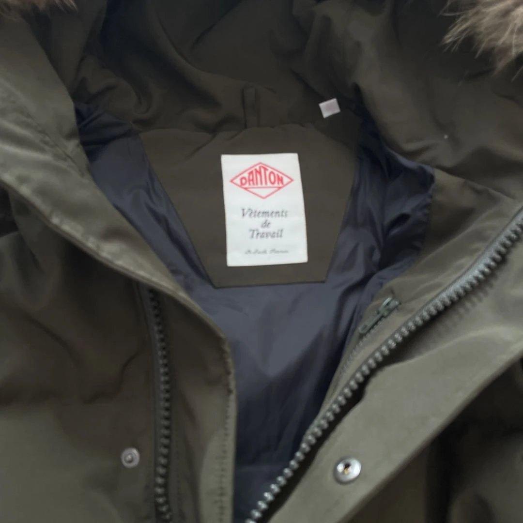 DANTON キルトダウンジャケット　36Size カーキ