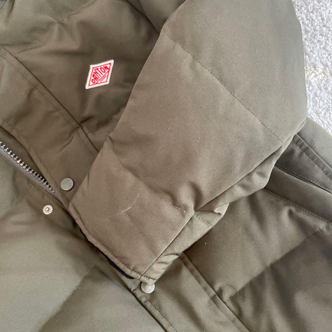 DANTON キルトダウンジャケット　36Size カーキ