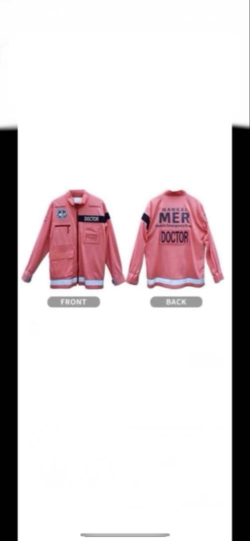 501xxさん専用TOKYOMER南海MER版のドクター用のスクラブセットです