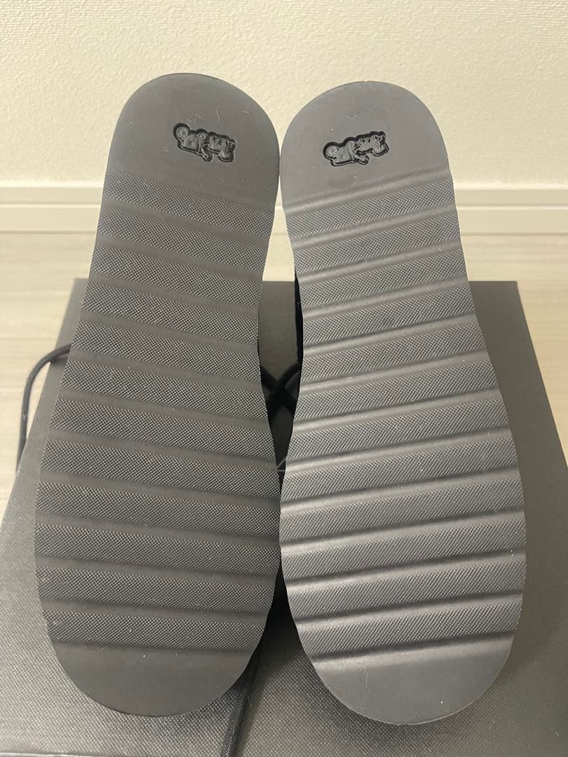 COACH ファー付きムートンブーツ ブラック