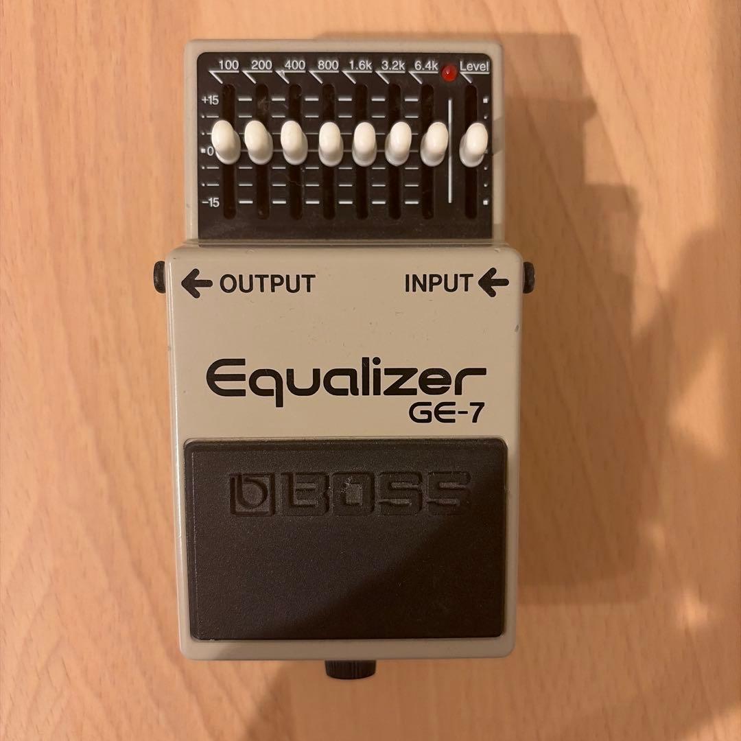 【美品】BOSS Equalizer イコライザー GE-7 稼働確認済み